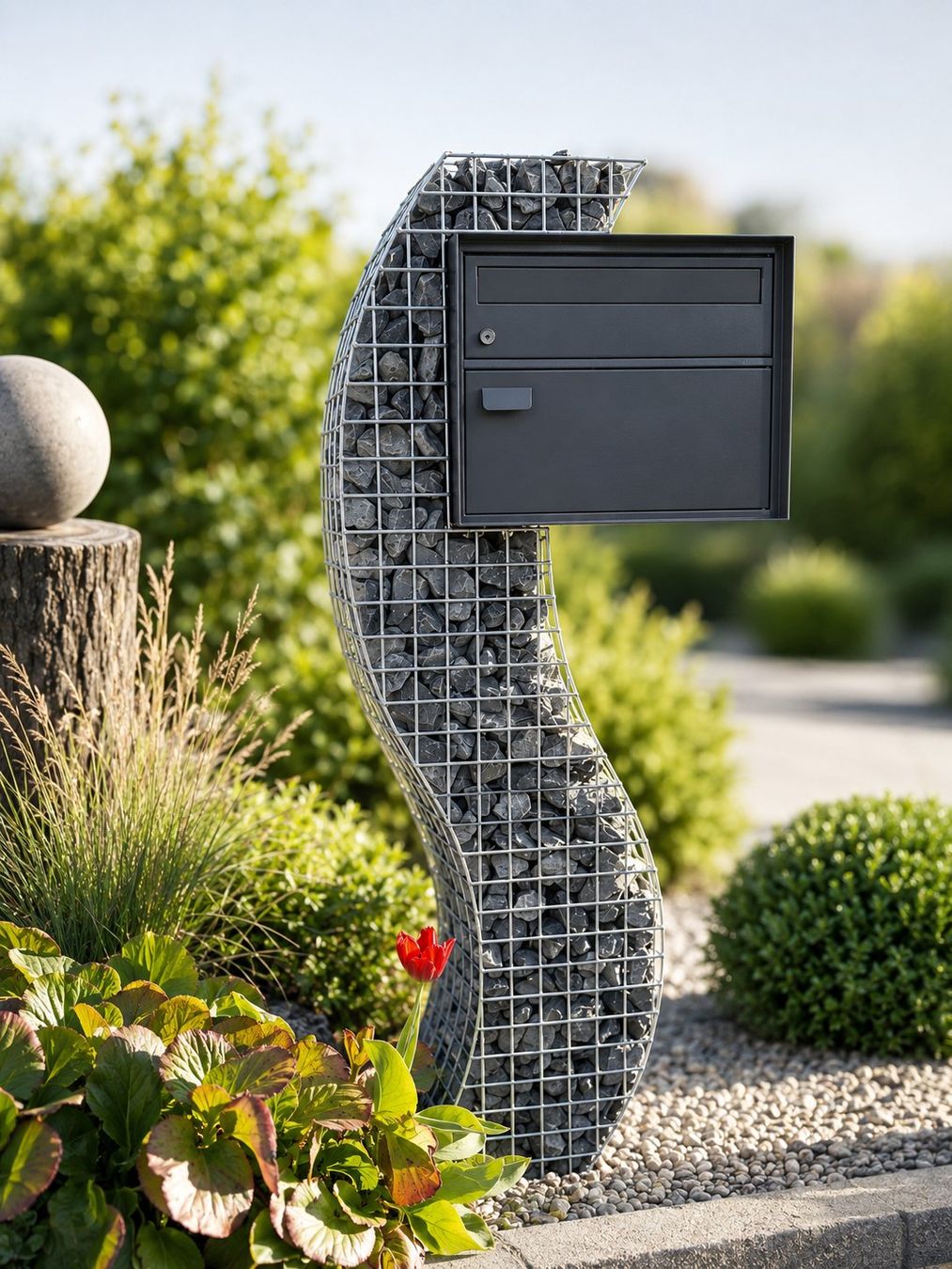 Altro per la casa: Briefkasten-Steinkorb «Wells Small» – Nuovo e nell'imballaggio originale da Laupersdorf venduto da Hufi3 1
