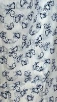 Foulard bianco con conigli