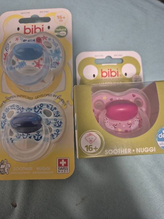Succhiotti & catenelle porta ciuccio: 3 lolettes Bibi neuves  – Usato da marly venduto da Leg_chipie21 2