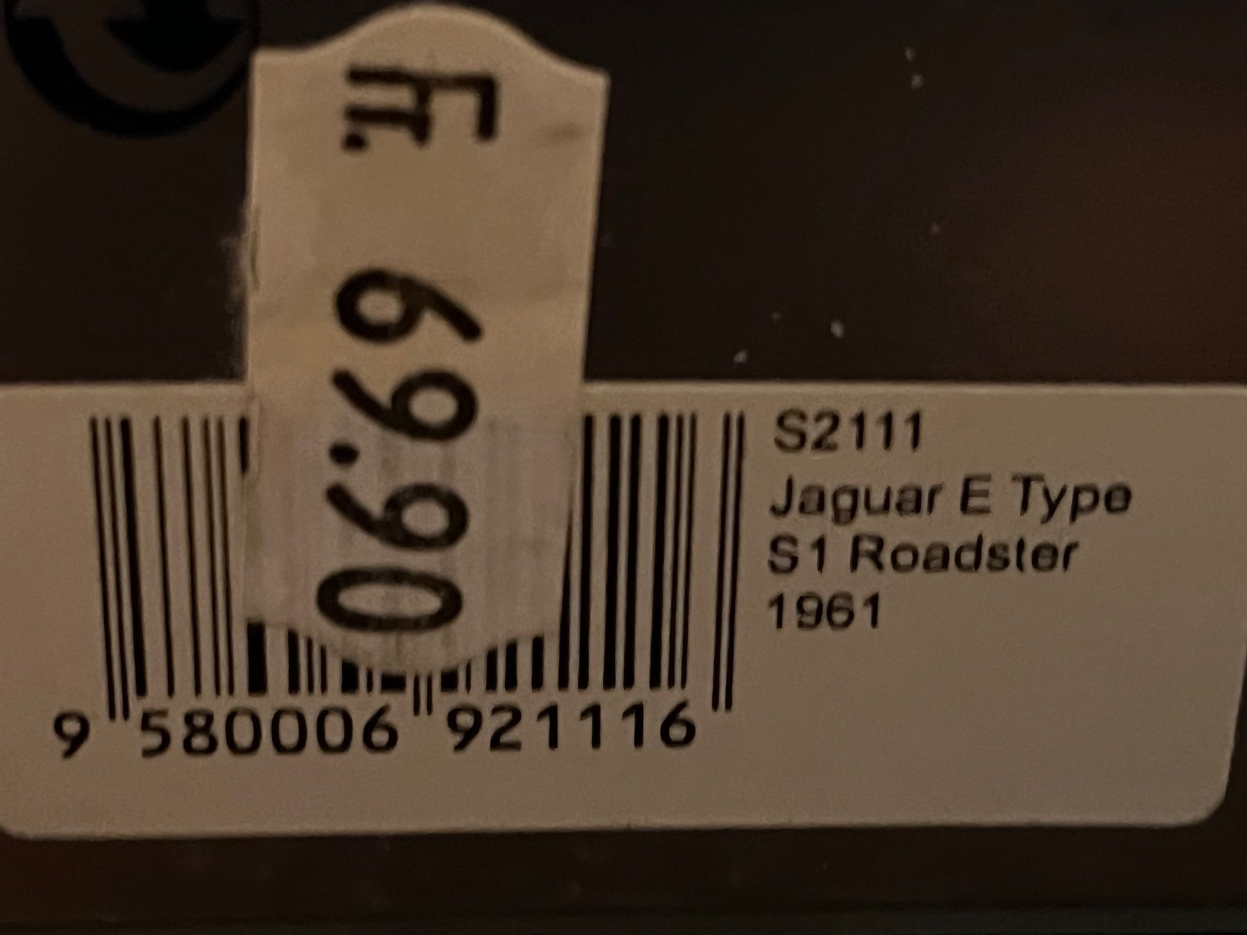 Jaguar Modellini d'auto: Jaguar E type roadster 1961 Spark 1/43 – Nuovo e nell'imballaggio originale da Boudry venduto da martin8mum 3