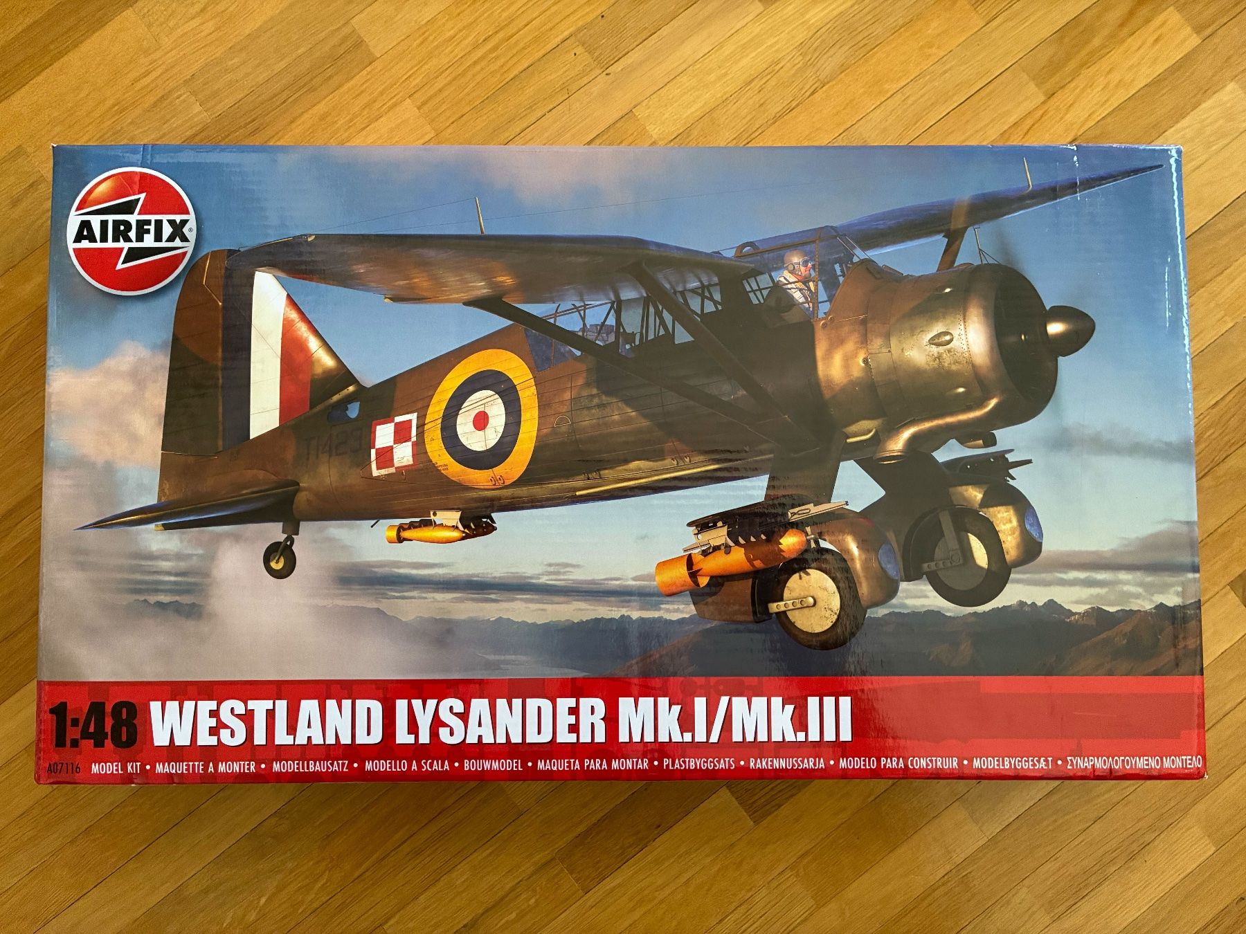 Airfix Kit di modellismo & Modellini statici: Airfix Westland Lysander 1/48 – Nuovo e nell'imballaggio originale da Zürich venduto da Robfx