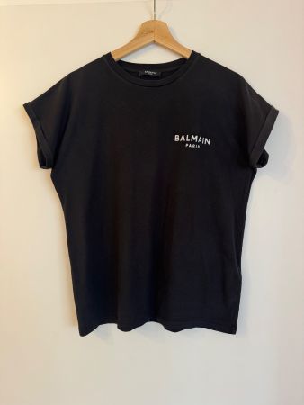 Balmain Paris T-Shirt Schwarz Gr. XS