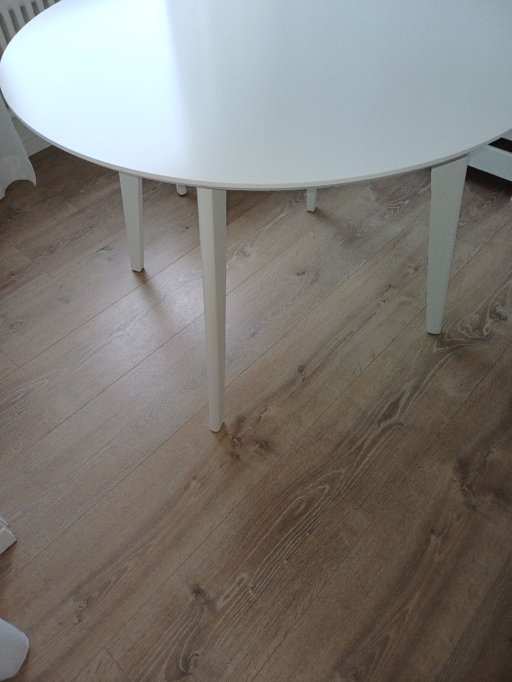 Tavoli: Tisch Rund Holz weiss – Usato da Pfäffikon SZ venduto da urwa62 2