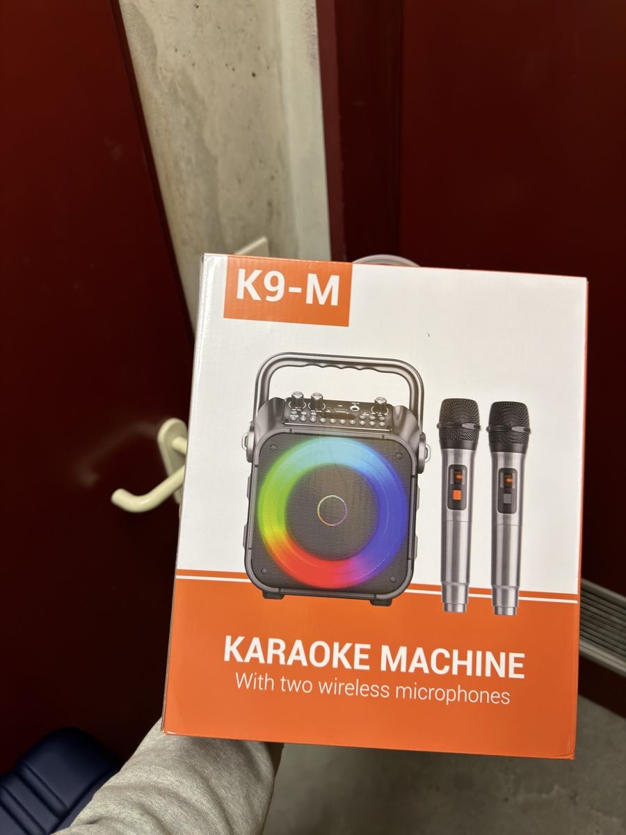 Microfoni: Machine de Karaoké K9-M avec 2 micros sans fil – Nuovo e nell'imballaggio originale da Chavannes-Renens venduto da nun_sy79