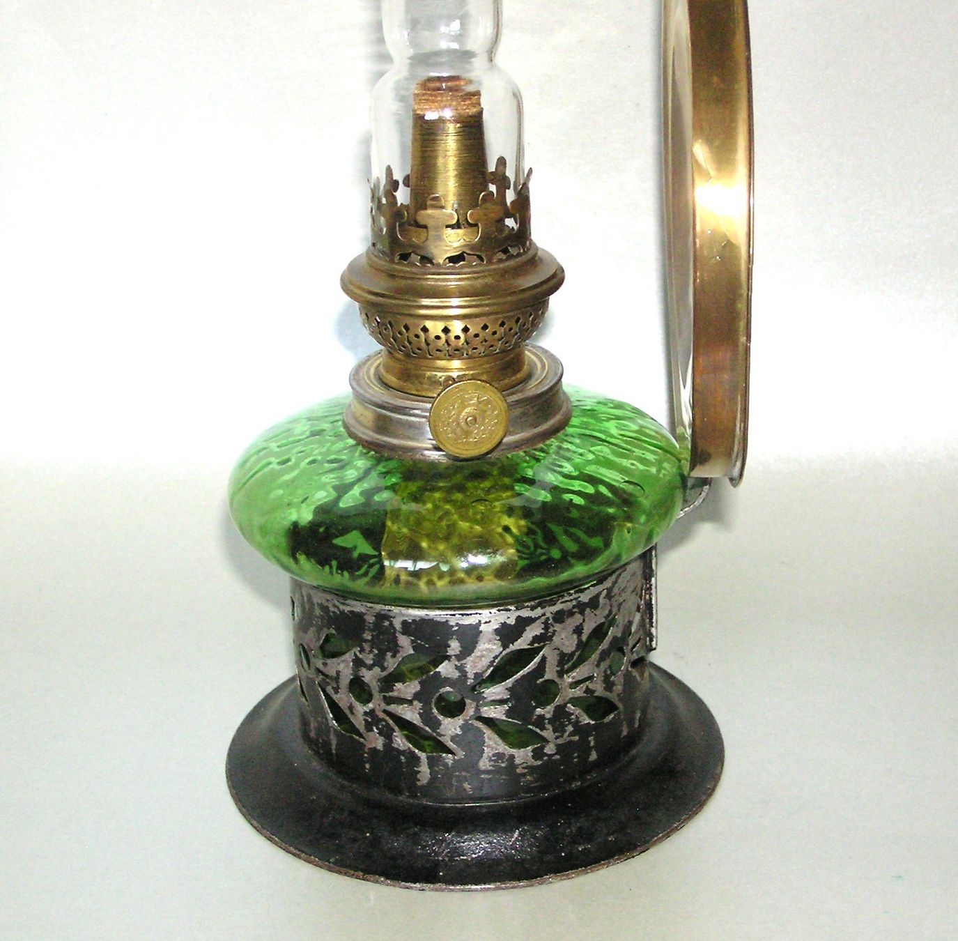 Lampade: ANTIKE PETROLLAMPE PETROLEUMLAMPE – Usato da Grenchen venduto da Antique-hunter 3