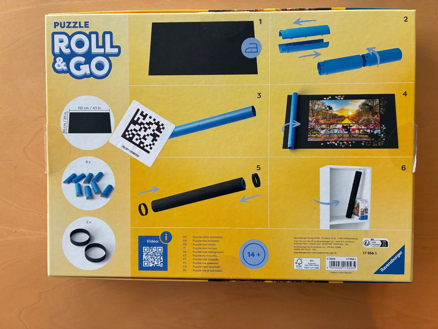 Ravensburger Puzzle: Ravensburger Puzzle Roll & Go – Usato da La Conversion venduto da Awett 1