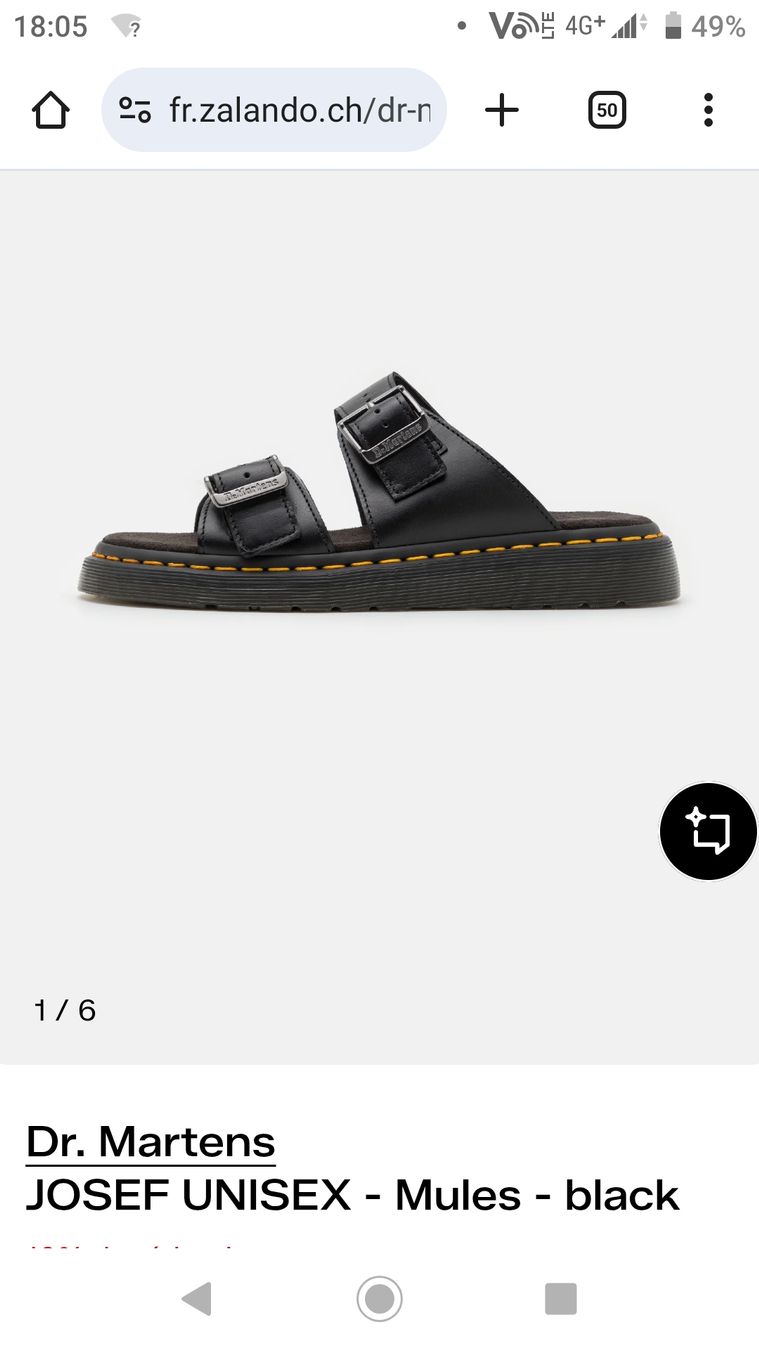 Dr. Martens Scarpe da uomo: Dr. Martens Mules Joseph unisex 39 – Nuovo (secondo la descrizione) da Autigny venduto da may_hv5f