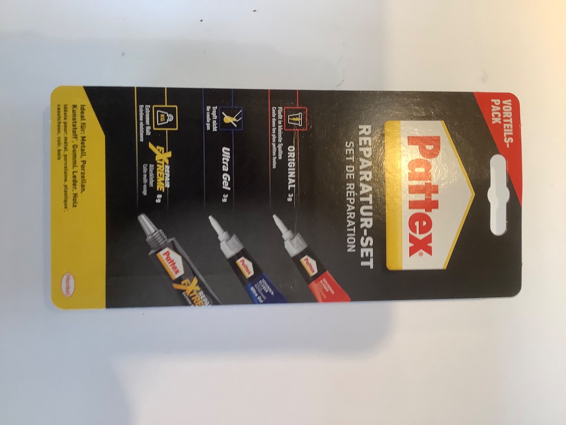 Aufkleber: 4 x Pattex Reparatur-Set – Neu und originalverpackt aus Pany von Hospel 2