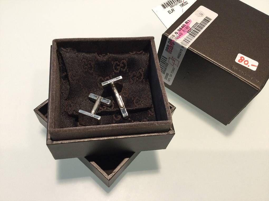 Boutons de manchette: Gemelli Gucci in argento  – D'occasion à Melano par pie_wx5l 2