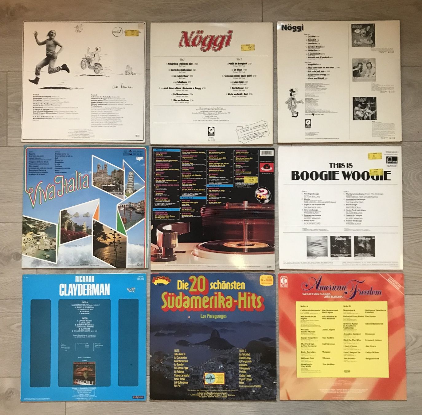 Dischi in vinile: LP Sammlung Vinyl Langspielplatten (8) – Usato da Unterkulm venduto da esco 1