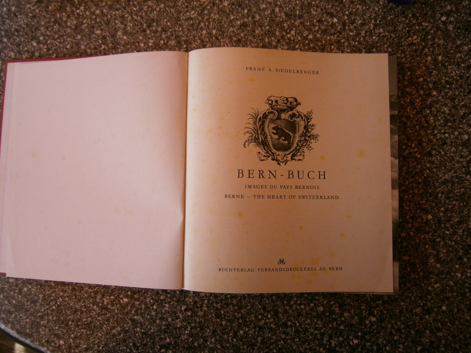 Libri: Bern-Buch Images du pays bernois – Usato da Schwarzenburg venduto da lore09 1