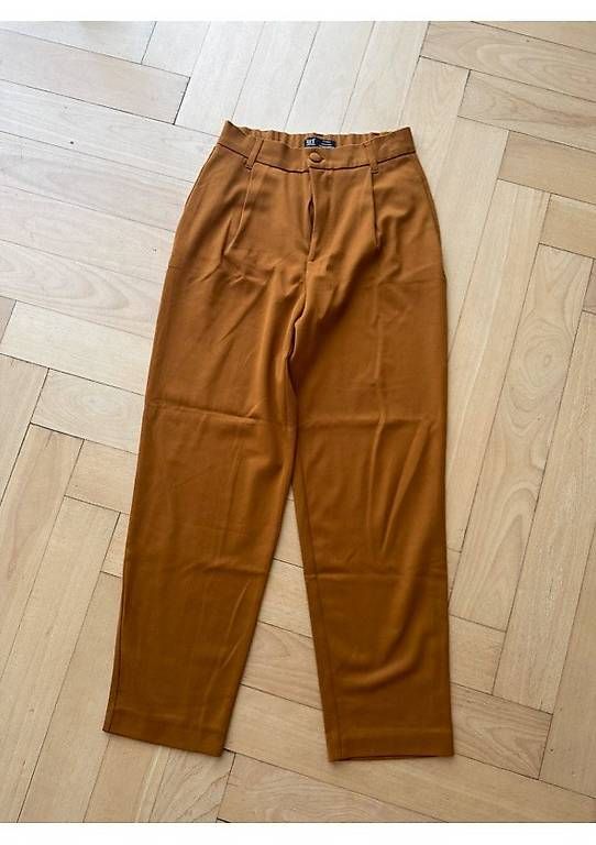 Pantaloni: Braun-orange Stoffhose Gr. XS – Usato da Bern venduto da leh_7f92