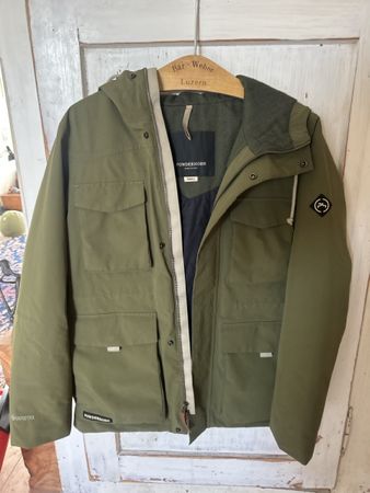 Powderhorn Jacke oliv Grösse S, GORE-TEX wasserdicht