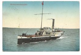 Bodensee (CH/D/A) Dampfschiff  König Karl - Kreuzlingen 1915