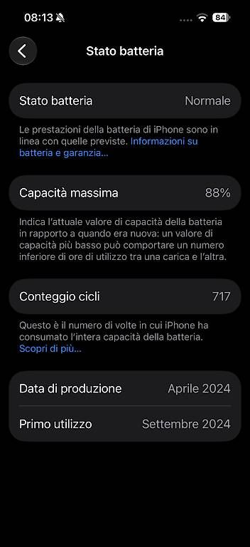 Telefoni cellulari / Smartphones: iPhone 15 Pro Natural Titanium  ottimo stato, batteria 88% – Usato da Biasca venduto da Alan_p1980 4