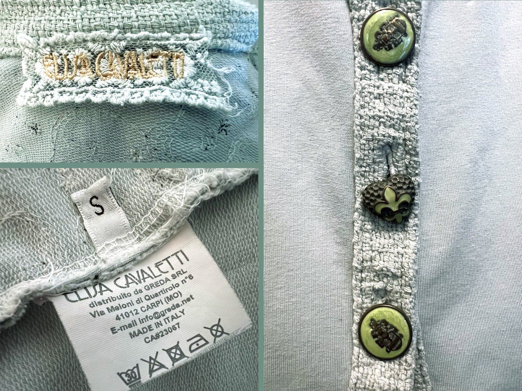 Elisa Cavaletti Giacche: Elisa Cavaletti | Blazer Jacke | S | Silberfaden bestickt – Usato da Bever venduto da lilasilbermond 1