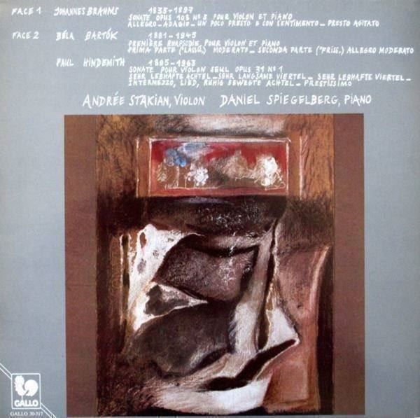 Audiolibri: Andrée STAKIAN Daniel SPIELBERG Gallo LP – Usato da Genève venduto da Cockattoo 2