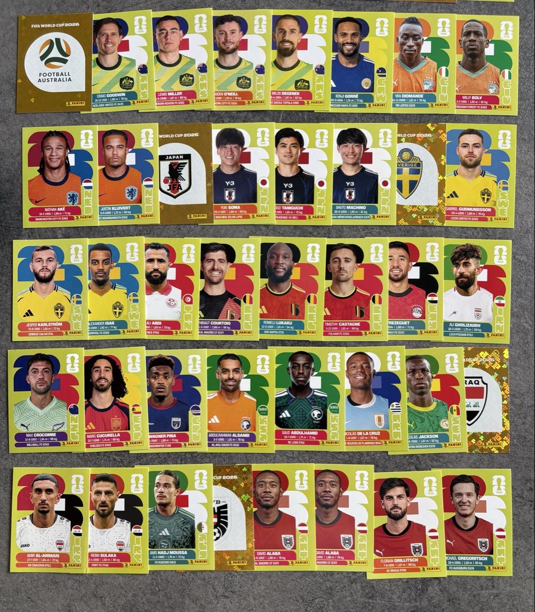 Panini Carte collezionabili: Panini Sticker WM 2026 Diverse – Nuovo (secondo la descrizione) da Lausen venduto da RemoSaam 1