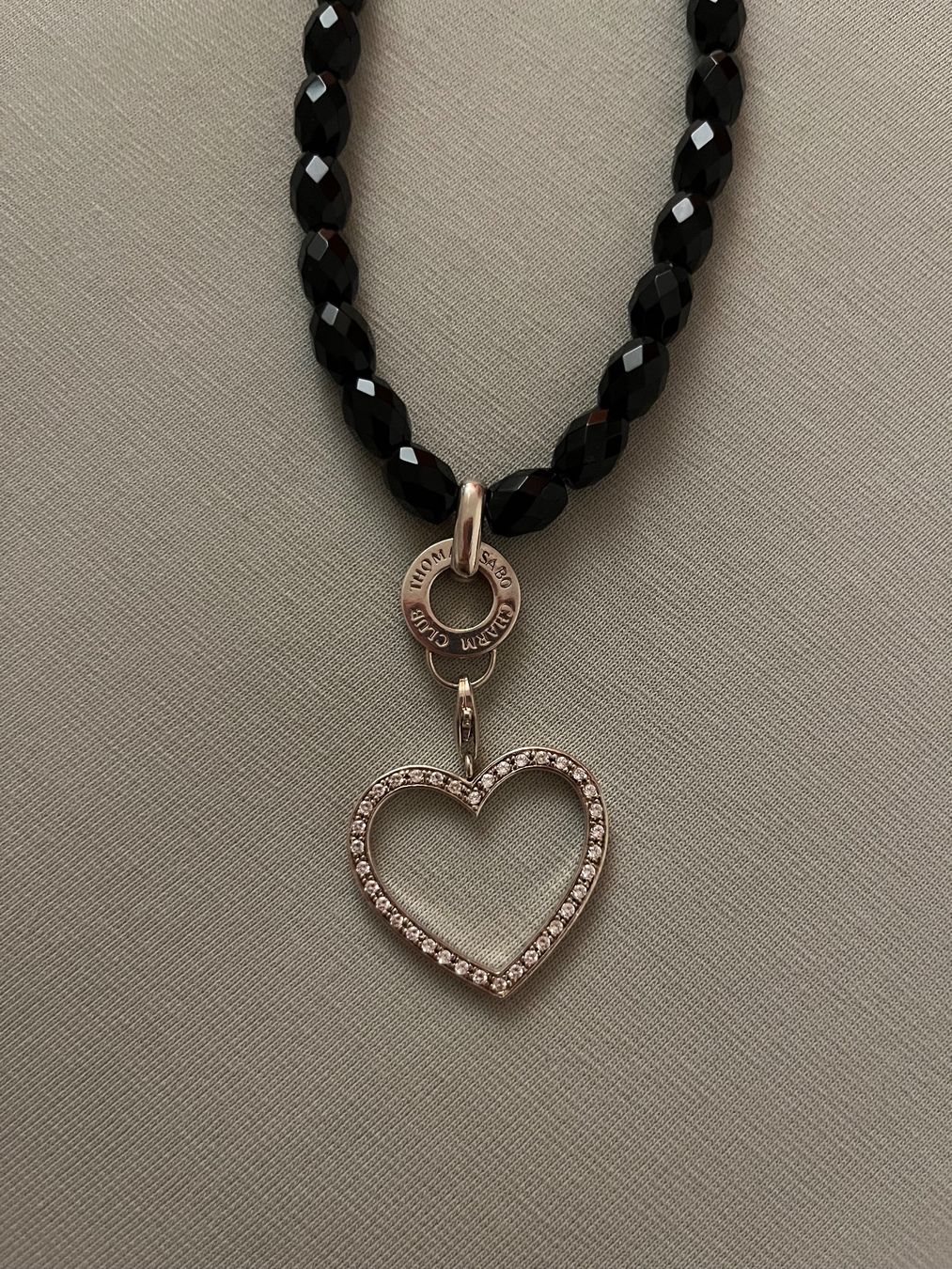 Thomas Sabo Catenine: Thomas Sabo Kette mit Herzanhänger – Usato da Lyss venduto da JRLsold 2