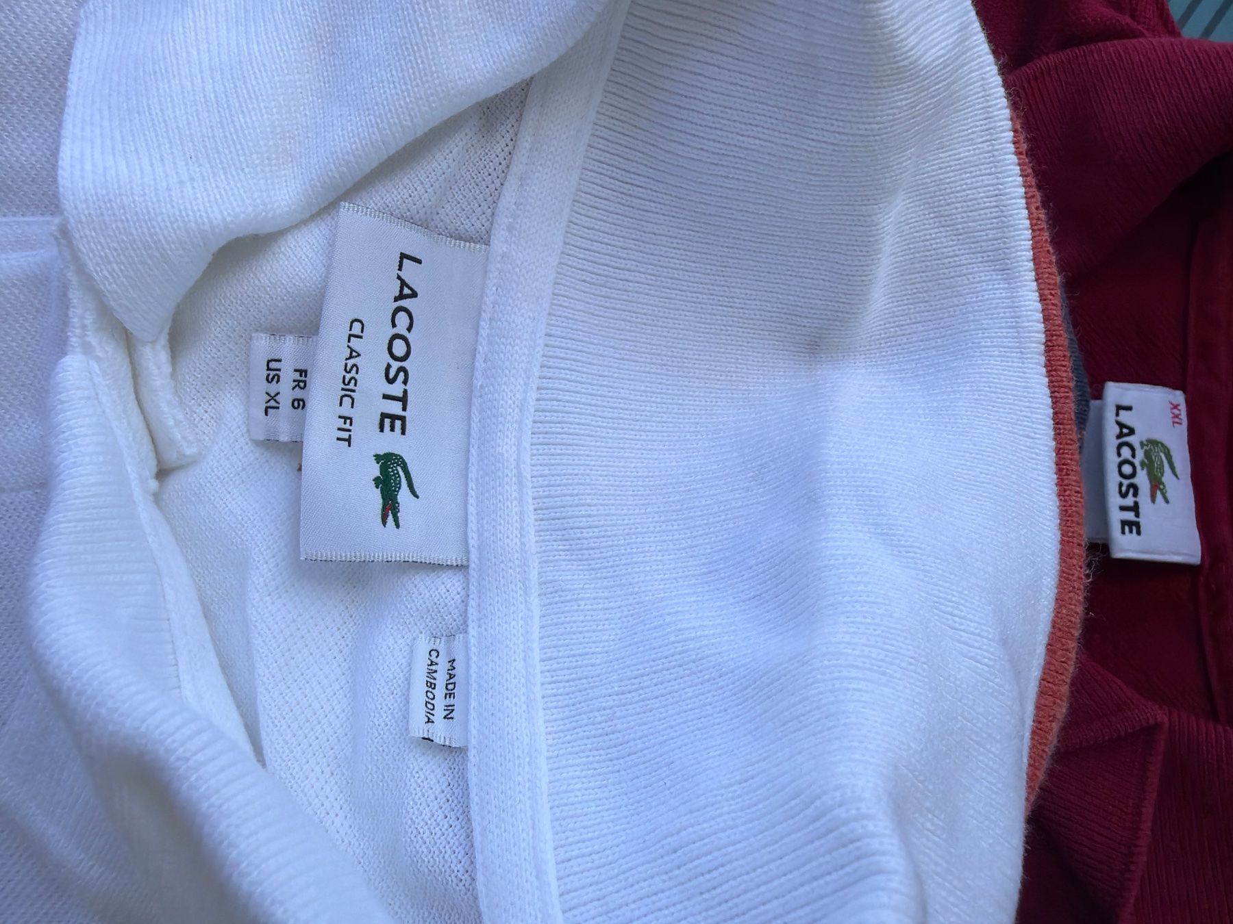 Lacoste Magliette Polo: Polo Lacoste Blanc - XL neuf – Nuovo (secondo la descrizione) da Hauterive NE venduto da Leo_o 2