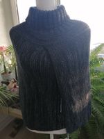 Poncho gestrickt Grösse M