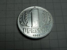 Deutschland - DDR 1 Pfennig, 1968 neu