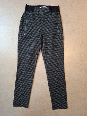 Street One Hose, Gr. 34, Top Zustand, Schwarz/Weiss!