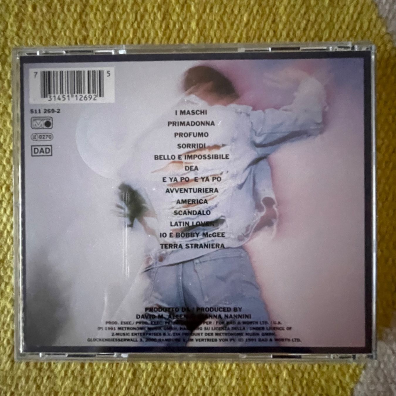 CD: GIANNA NANNINI-GIANNISSIMA – Usato da Rorschacherberg venduto da CD-Roli 1