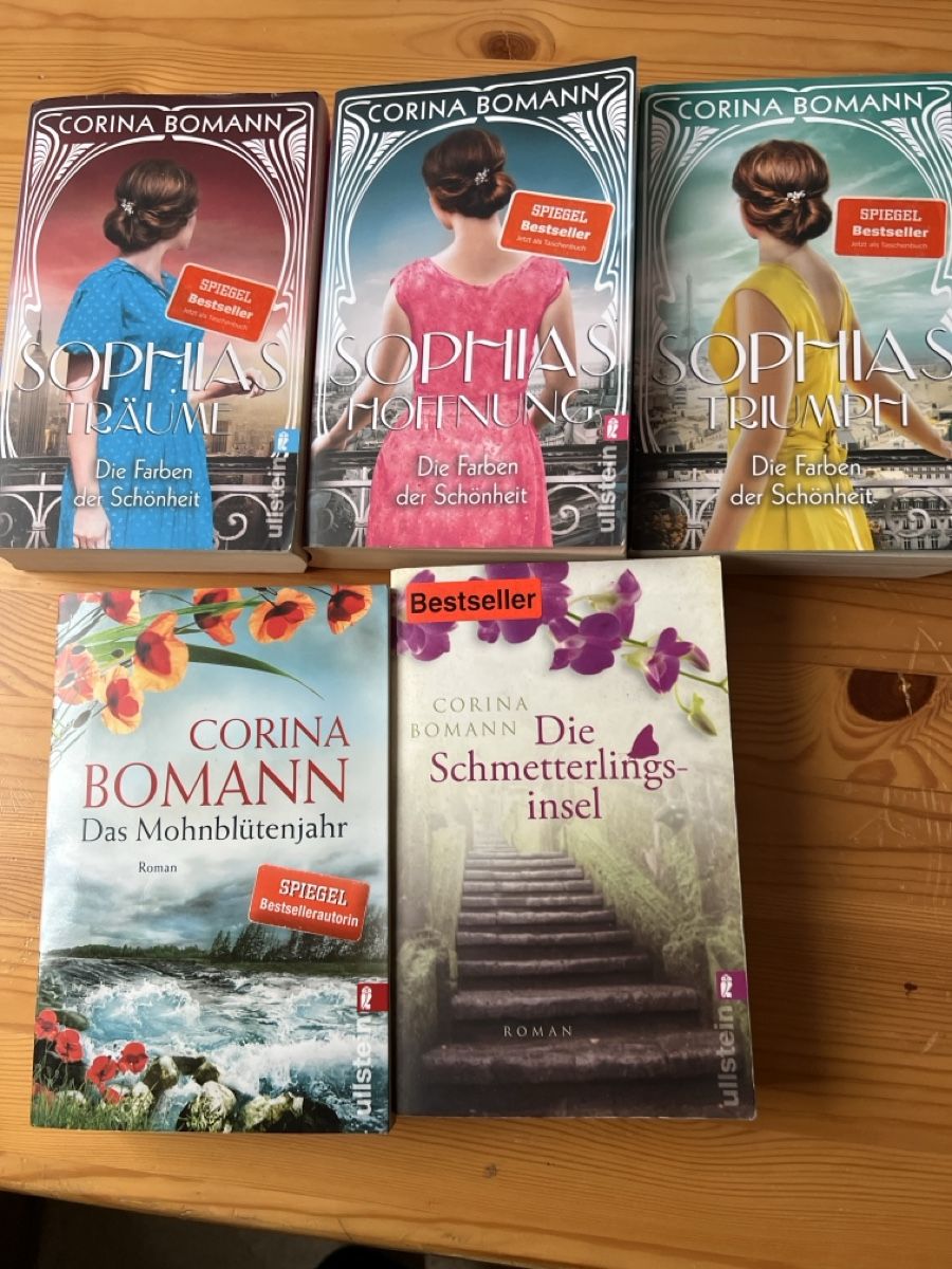 Libri: 5 Bücher Corina Bomann – Usato da Egg b. Zürich venduto da Stuebs