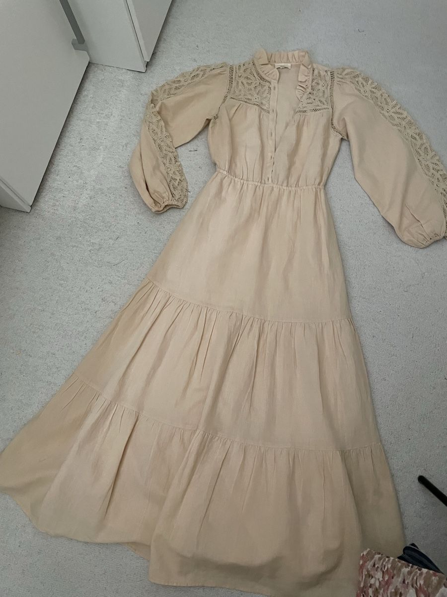 Sezane Vestiti: NEU** SEZANE Maxikleid 34/36 Cotton/ Leinen – Nuovo (secondo la descrizione) da Zürich venduto da Pamuk04 7