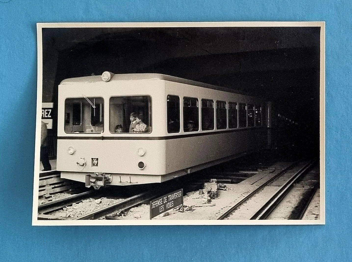 Lausanne - Ouchy - Funiculaire - Gare - Photo Originale (Gebraucht) in ...