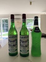 2x Vermouth Neu, 1x Midori 