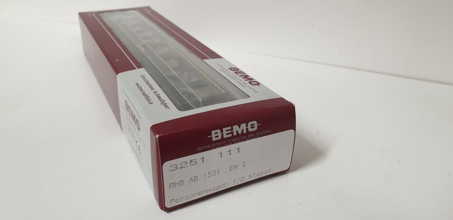 Bemo Modellini di ferrovie: Bemo RhB Mitteleinsiegswagen 3283 115 – Nuovo (secondo la descrizione) da Neuenhof venduto da ludovicco 6