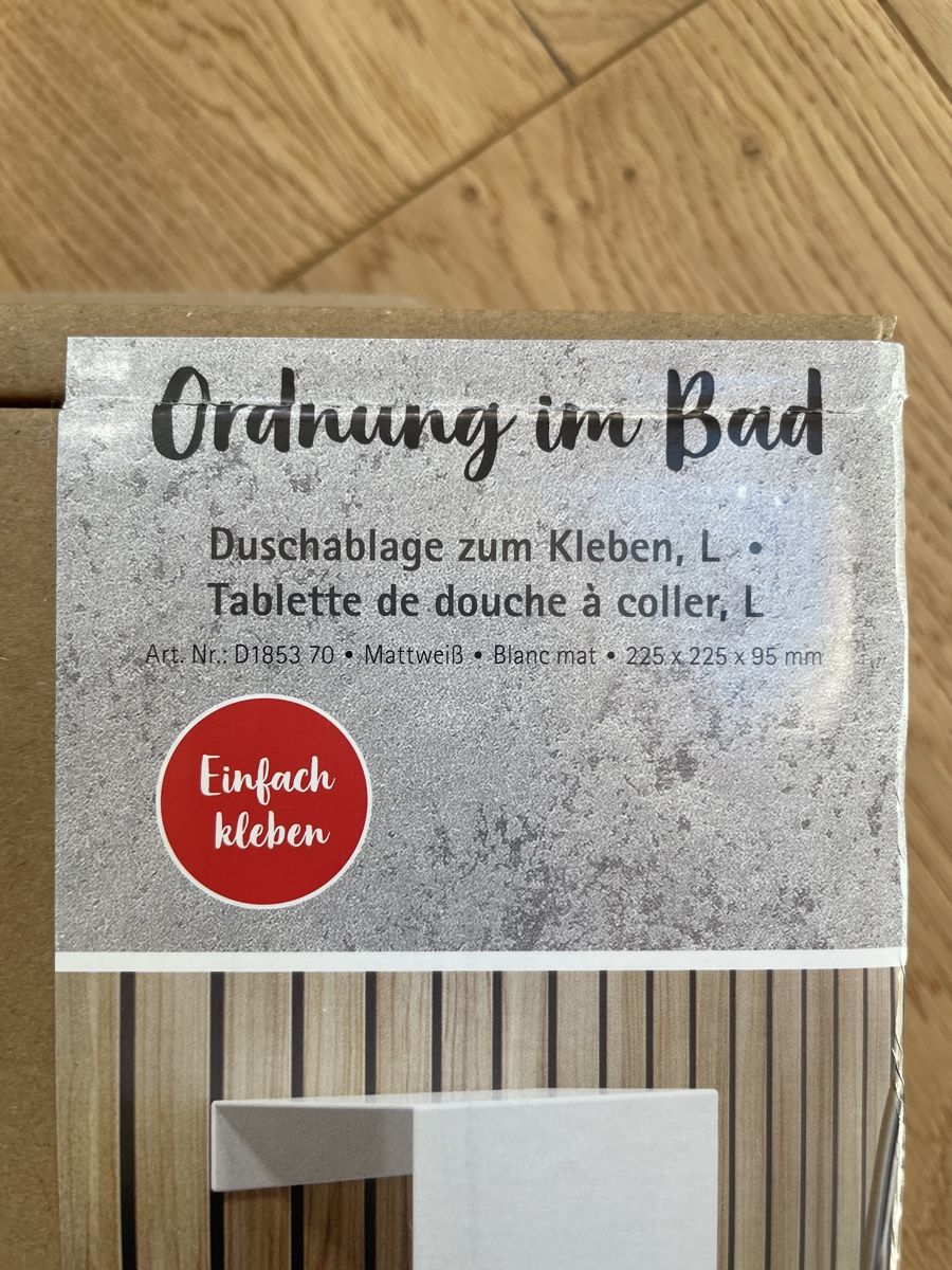 Docce: Tablette douche Schulte S – Nuovo e nell'imballaggio originale da Hérémence venduto da saburan 1