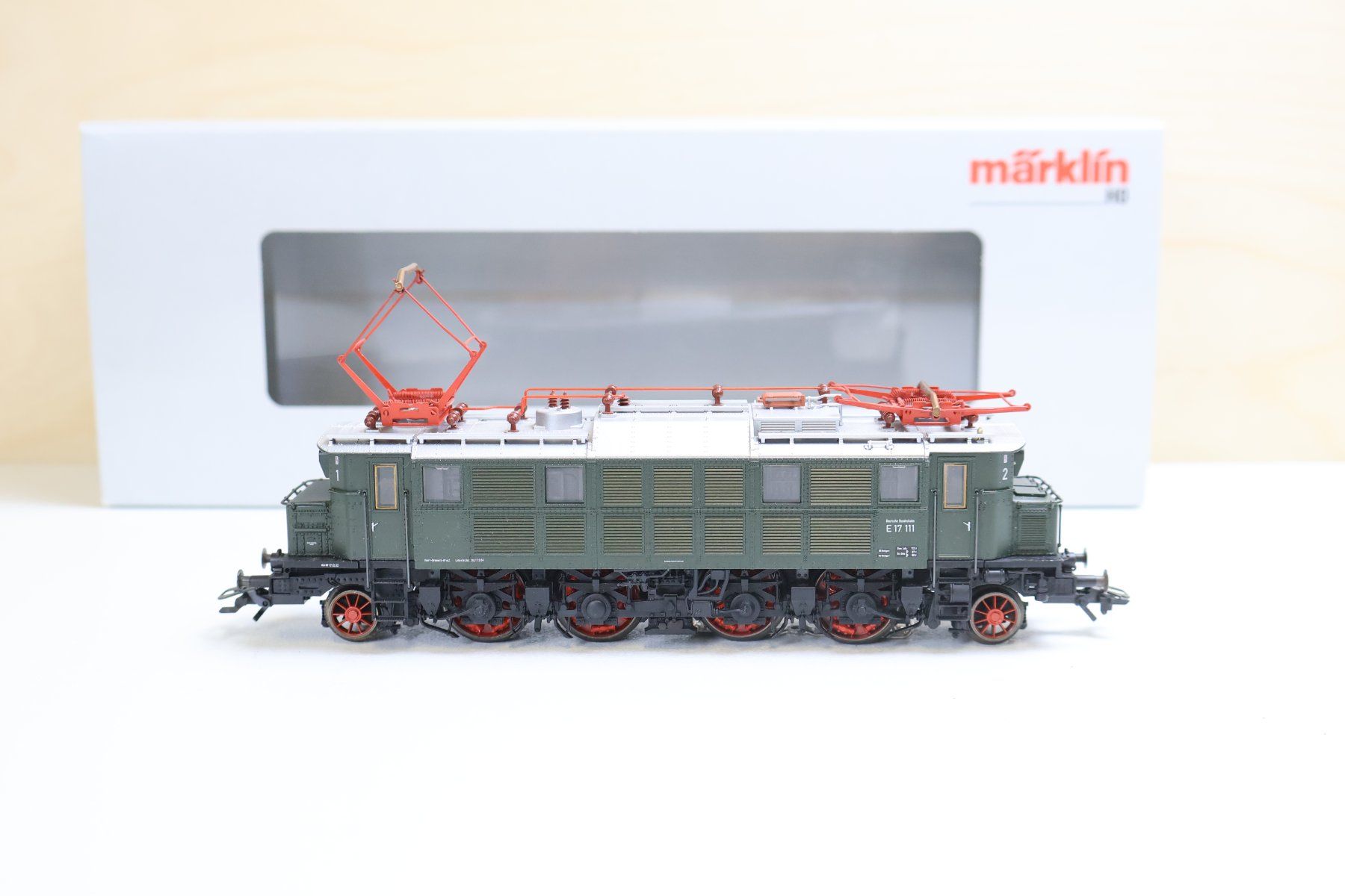 Märklin Modellini di ferrovie: Märklin BR E 17 E-Lok- MFX + Sound 37061 - Top – Usato da Winterthur venduto da Monstera 5