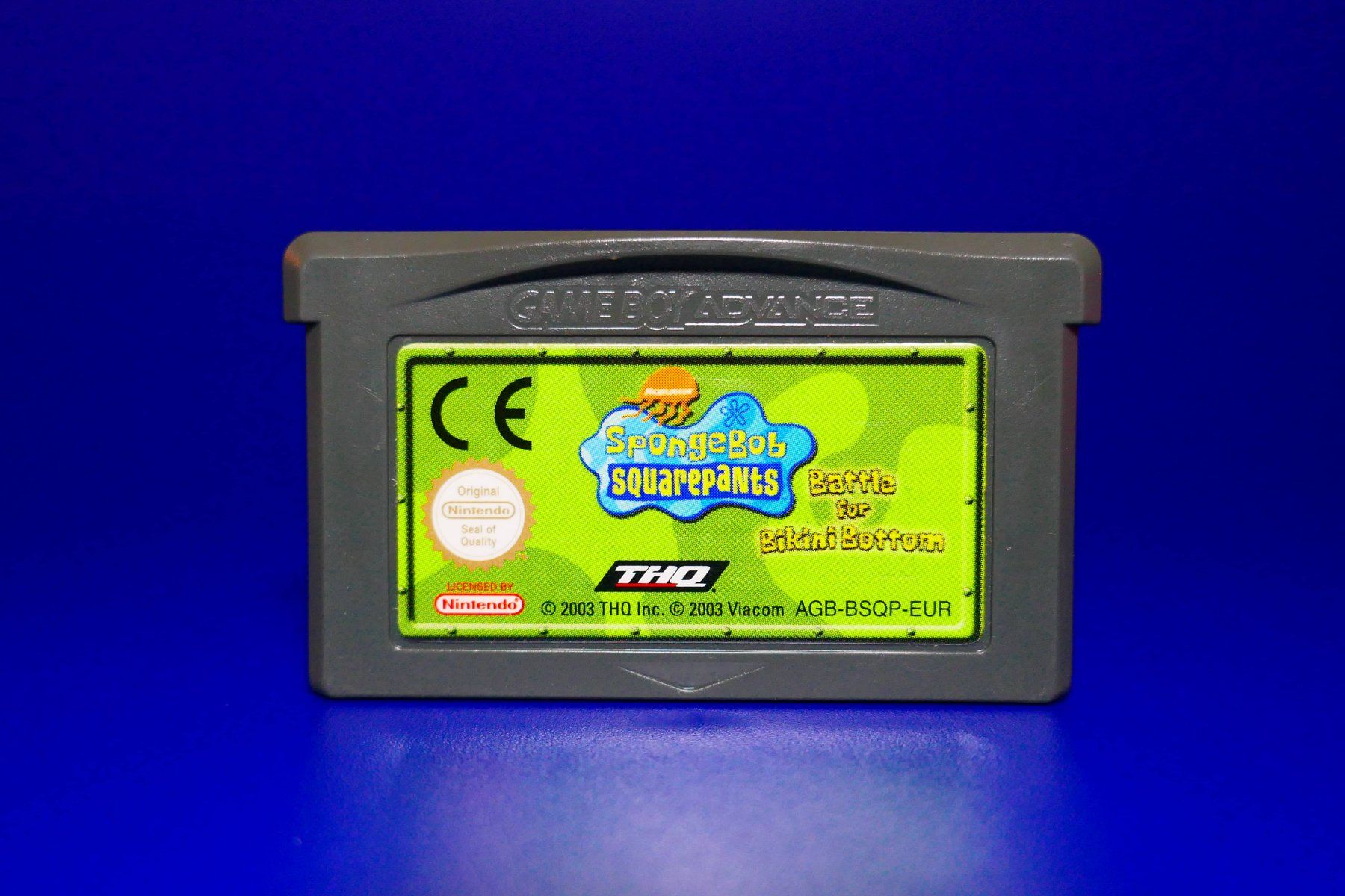 Nintendo Jeux: Spongebob Squarepants : Battle for Bikini Bottom  - GBA – D'occasion à Vuarrens par Espace-Retro