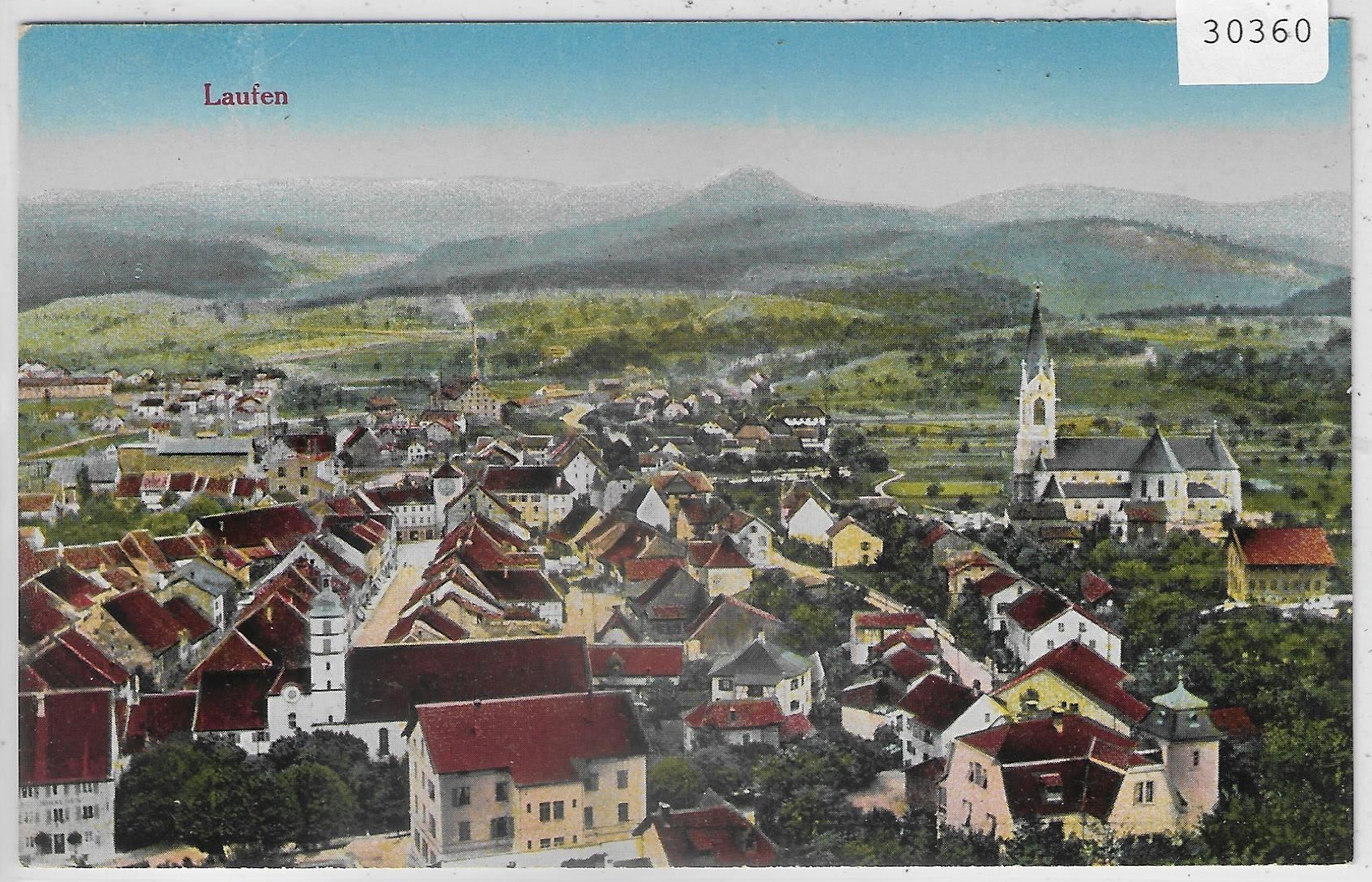 Cartes postales: Laufen ex BE - Generalansicht – D'occasion à Ettingen par Kartenplanet
