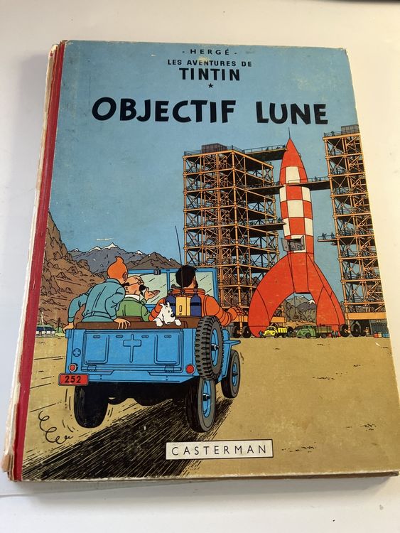 Tintin Objectif Lune cote B27