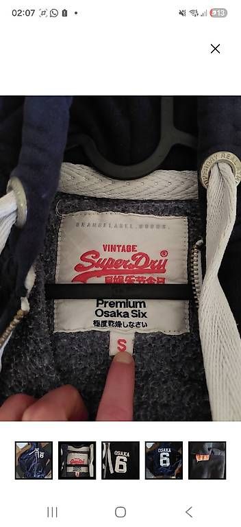 Maglioni & Felpe: SuperDry Osaka Hoodie S – Usato da Enggistein venduto da sar_b8hz 3
