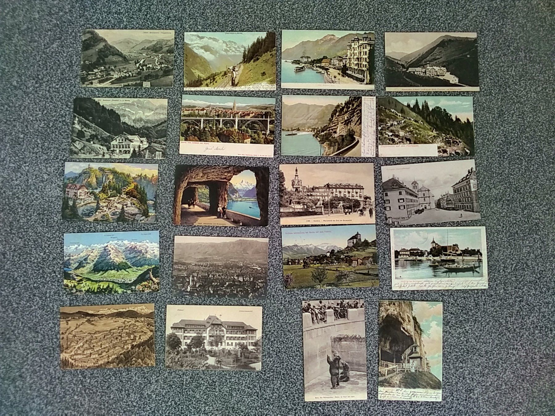 Cartoline postali: Sammlung Ansichtskarten Schweiz 100 Stück – Usato da Appenzell venduto da lama19 2