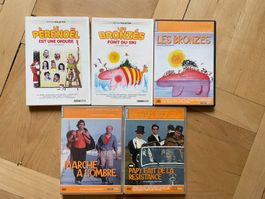 5 französische Kultfilme DVD / 5 DVDs de films cultes