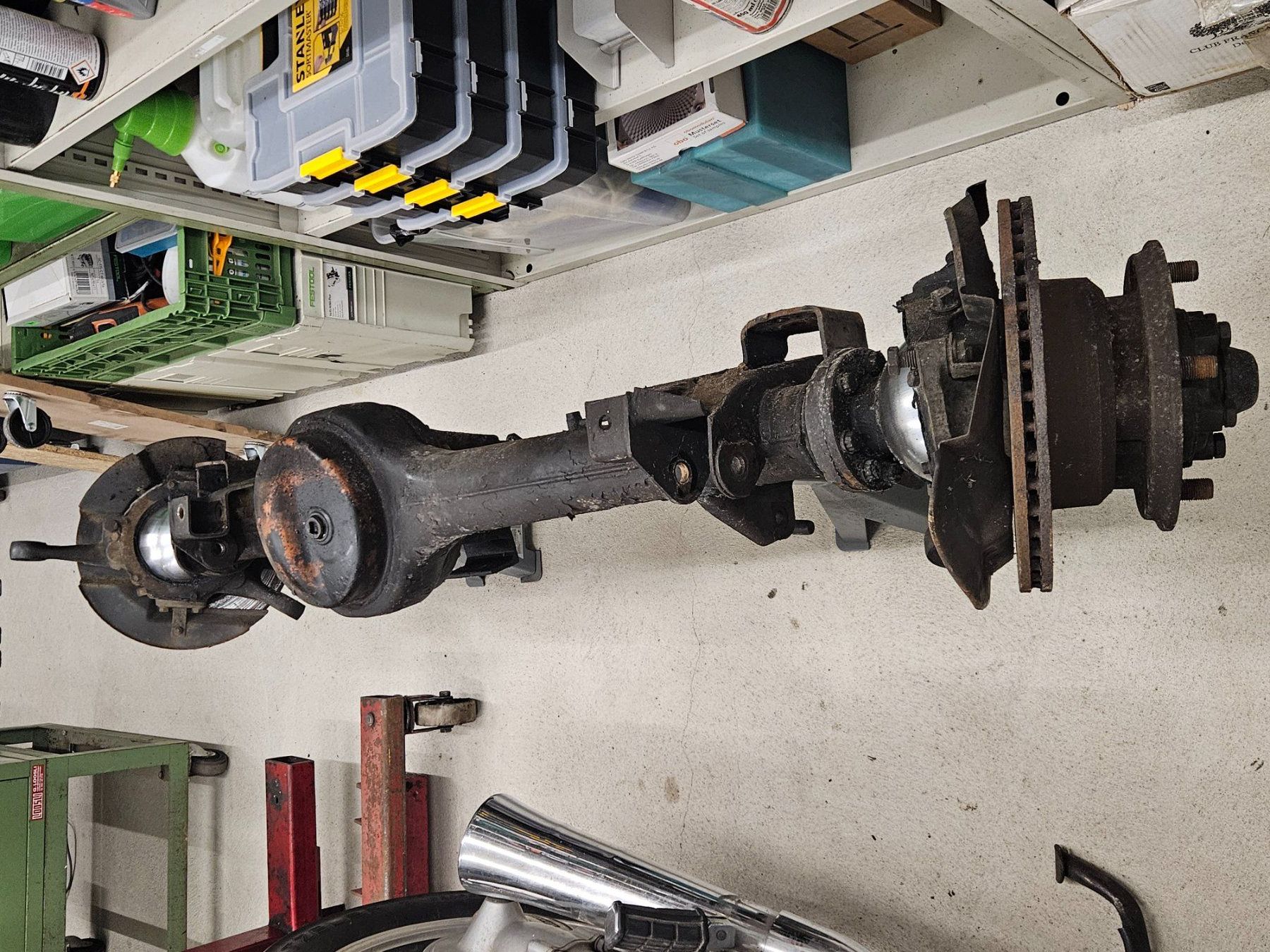 Land Rover Alle Autoersatzteile: Land Rover Defender 110 V8 - Vorderachse kpl. – Gebraucht aus Dielsdorf von dba_m8dy