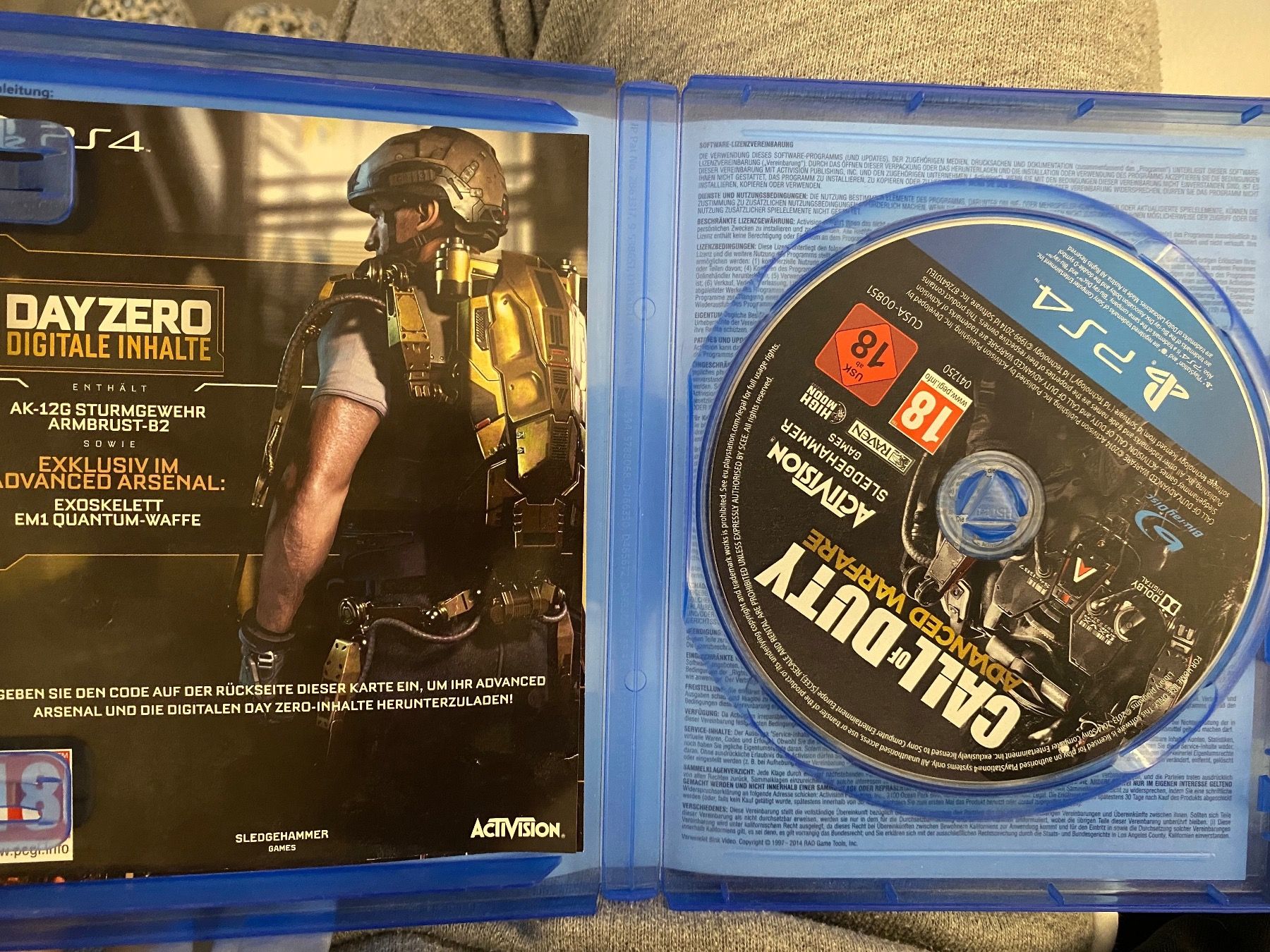Spiele: CALL OF DUTY  Advanced Warfare/ PS4 – Gebraucht aus Dübendorf von GinaGiulia 2
