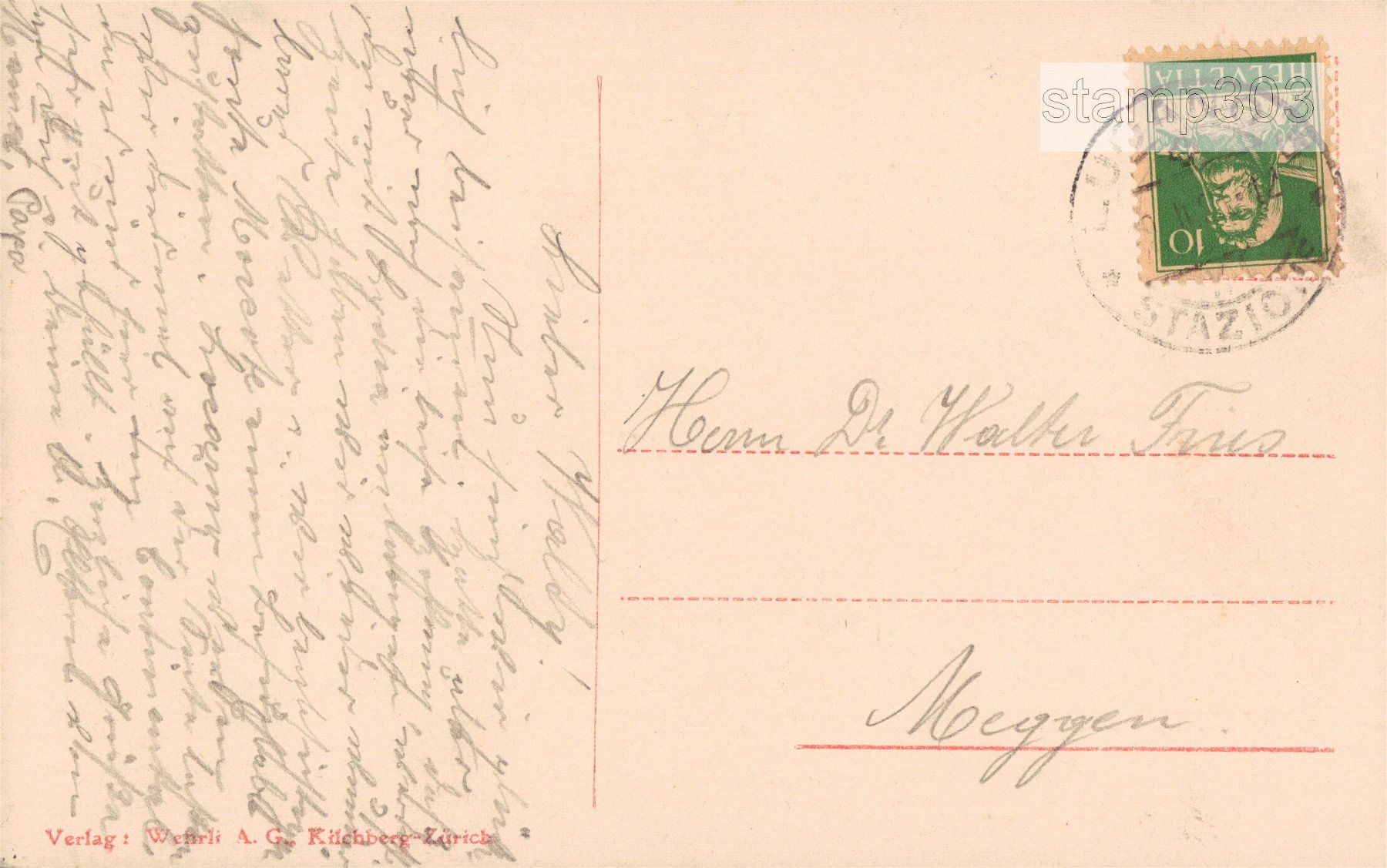 Cartoline postali: AK Lugano e Monte S. Salvatore – Usato da Eggersriet venduto da glasshouse3egg 1