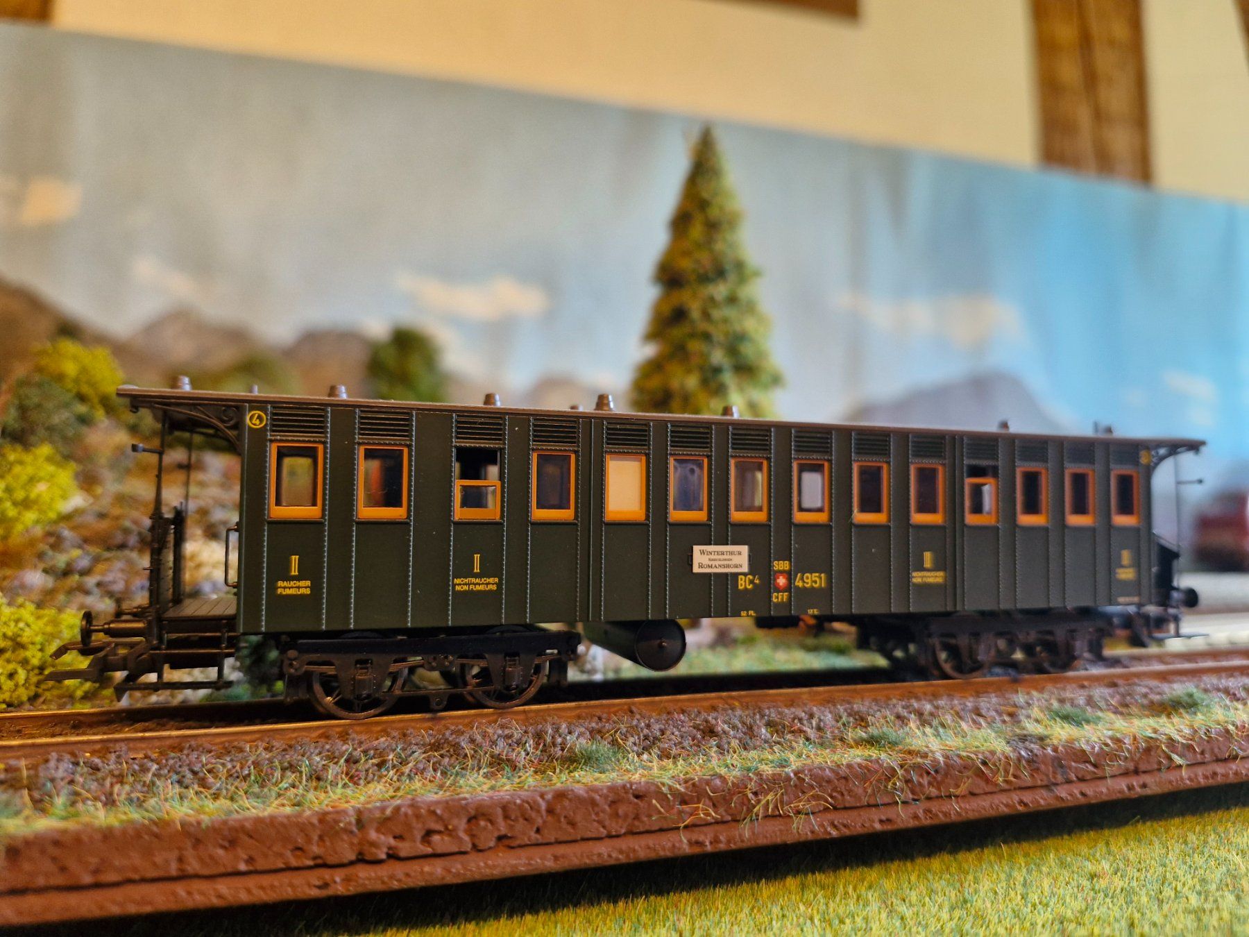 Brawa Modellini di ferrovie: Brawa BC4 SBB 4951 – Usato da Stans venduto da marlene330