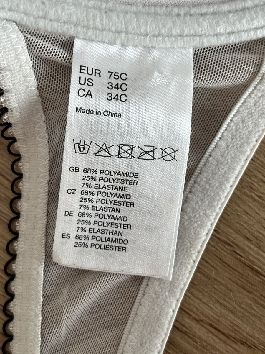 Altra biancheria intima: Weisser BH grösse 75c – Usato da Zimmerwald venduto da wuff81 2
