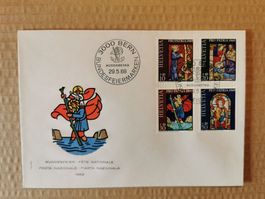 Enveloppe Fête Nationale 1969