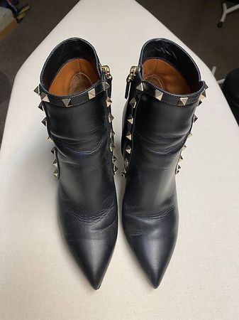 Valentino Rockstud Absatzstiefeletten