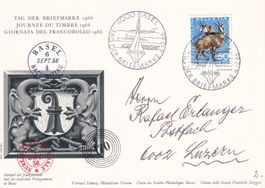 Tag der Briefmarke 1966: Basel 4.12.1966