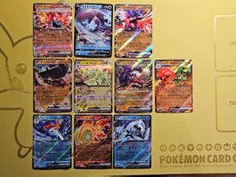 10 Pokemon Cards set RR - #25